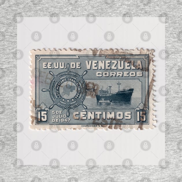 Venezuelan Stamp, 1948 by rogerstrawberry